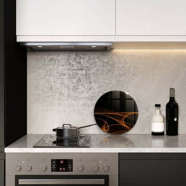 Deska kuchenna szklana Abstrakcyjne linie