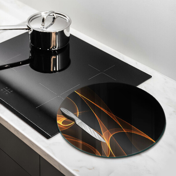 Deska kuchenna szklana Abstrakcyjne linie