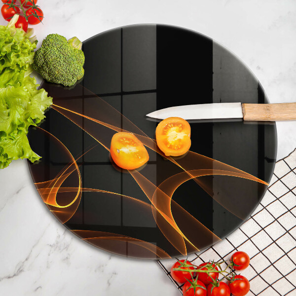 Deska kuchenna szklana Abstrakcyjne linie