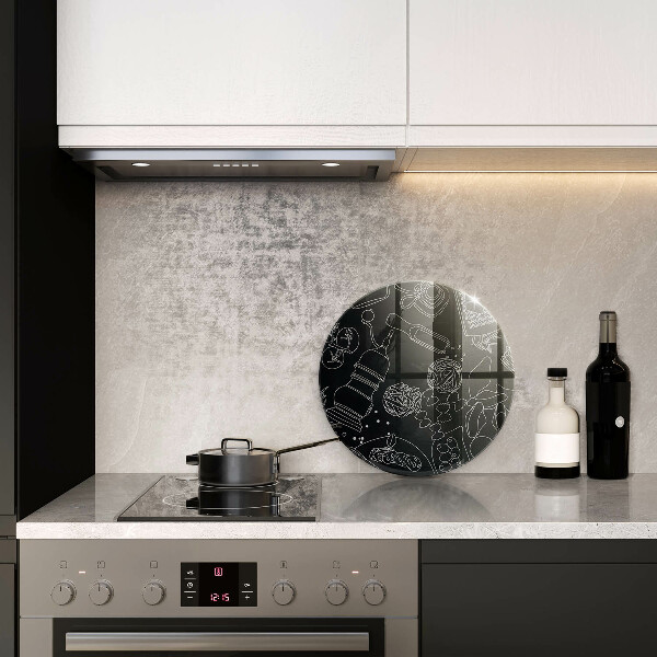 Deska kuchenna szklana Kuchenne akcesoria