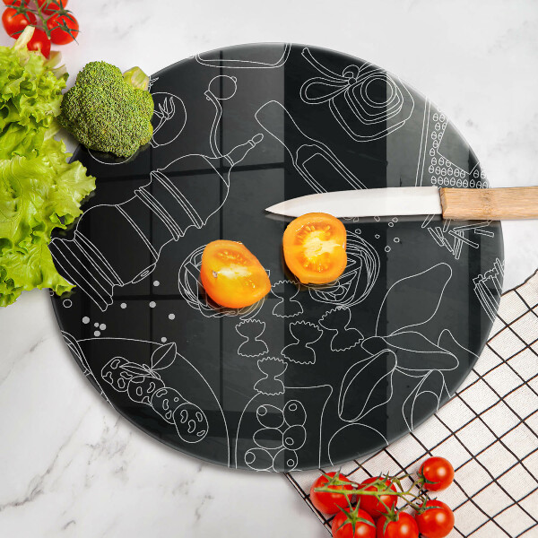 Deska kuchenna szklana Kuchenne akcesoria