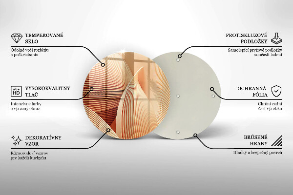 Deska kuchenna szklana Nowoczesna kompozycja