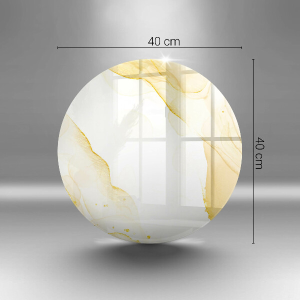 Deska kuchenna szklana Złota abstrakcja
