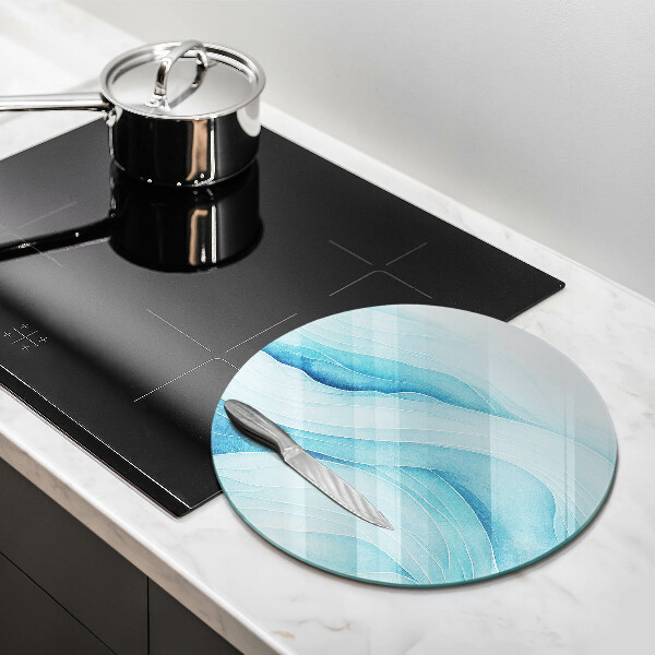 Deska kuchenna szklana Abstrakcyjne fale