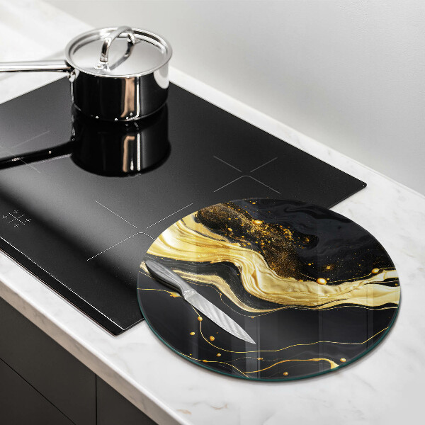 Deska kuchenna szklana Elegancka abstrakcja