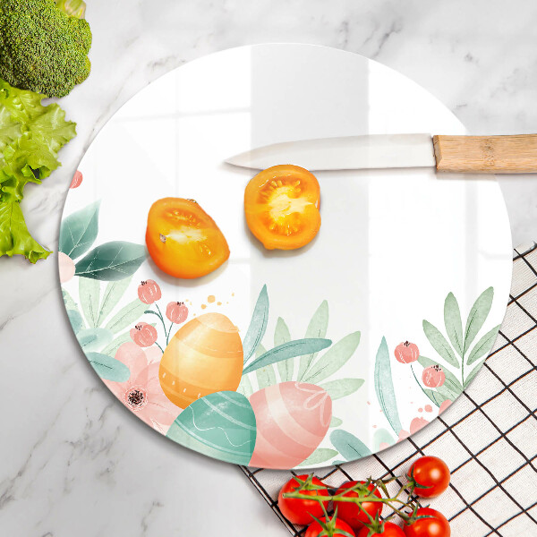 Deska kuchenna szklana Wielkanocne pisanki