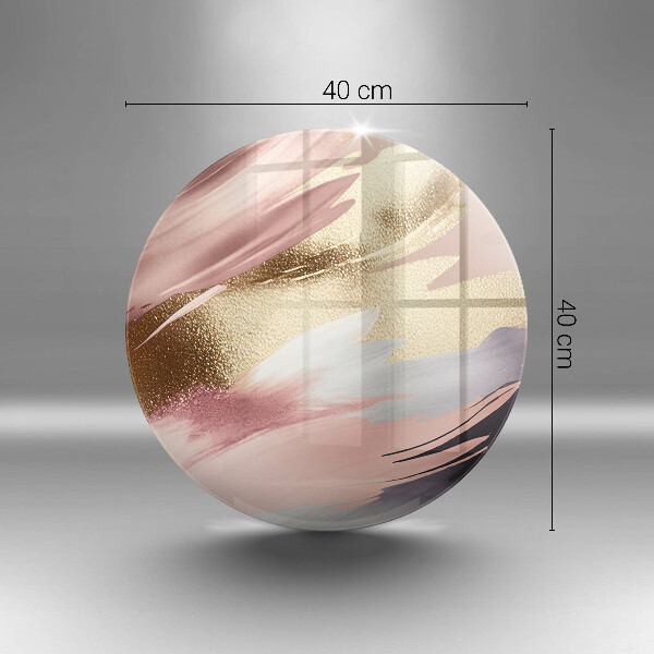 Szklana deska kuchenna Pastelowe plamy