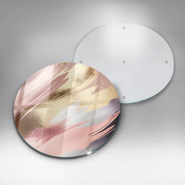 Szklana deska kuchenna Pastelowe plamy