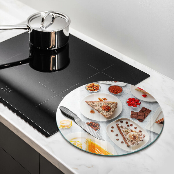 Szklana deska kuchenna Słodkości ciasta