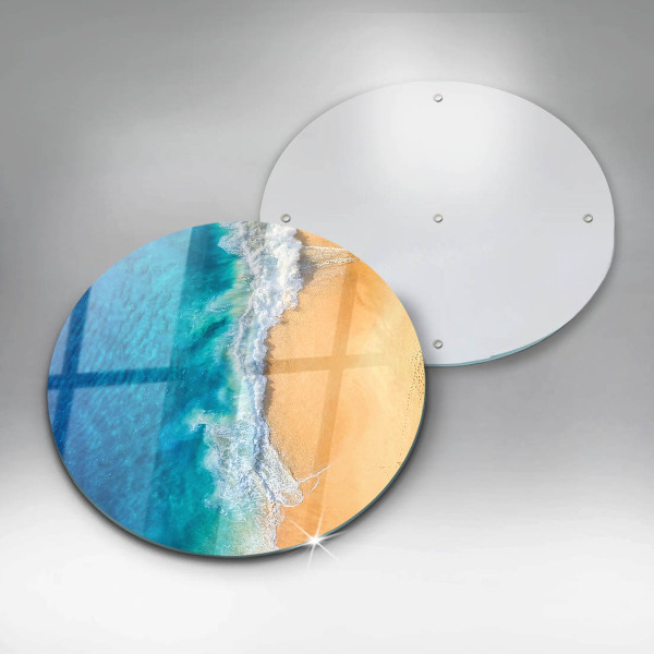 Szklana deska kuchenna Plaża i morze