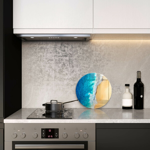 Szklana deska kuchenna Plaża i morze