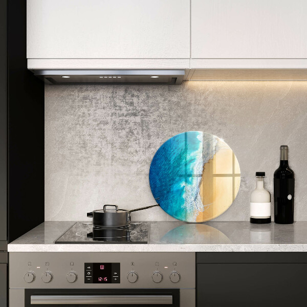 Szklana deska kuchenna Plaża i morze