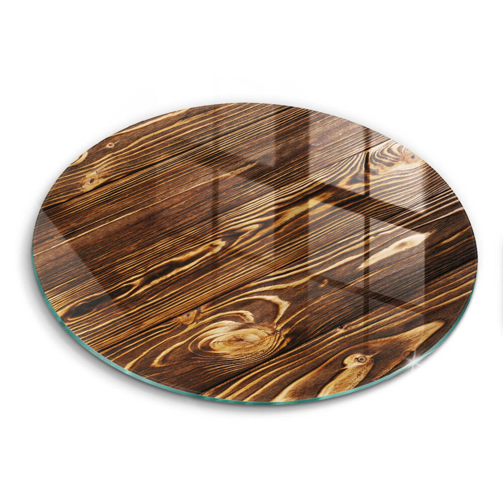 Deska kuchenna szklana Tekstura drewno