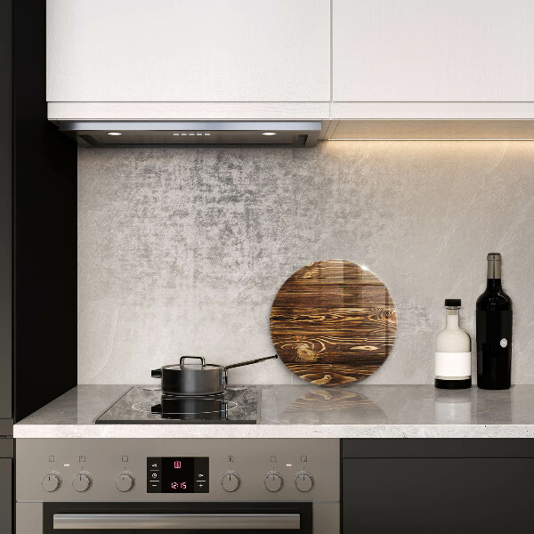 Deska kuchenna szklana Tekstura drewno