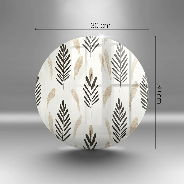 Deska kuchenna szklana Boho rośliny