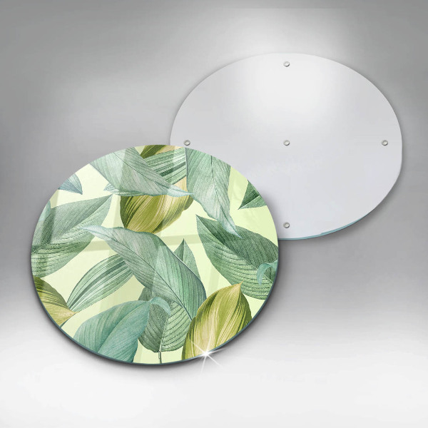 Deska kuchenna Zielone tropikalne liście