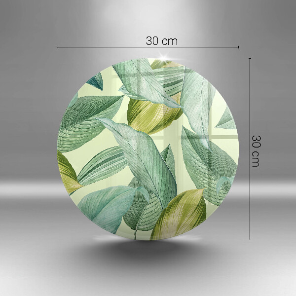 Deska kuchenna Zielone tropikalne liście