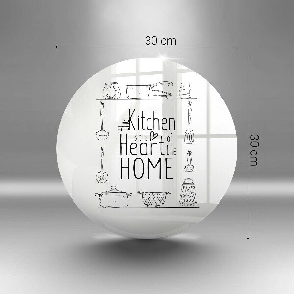 Deska kuchenna Napis, sentencja