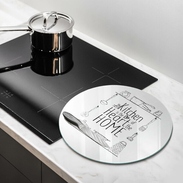 Deska kuchenna Napis, sentencja