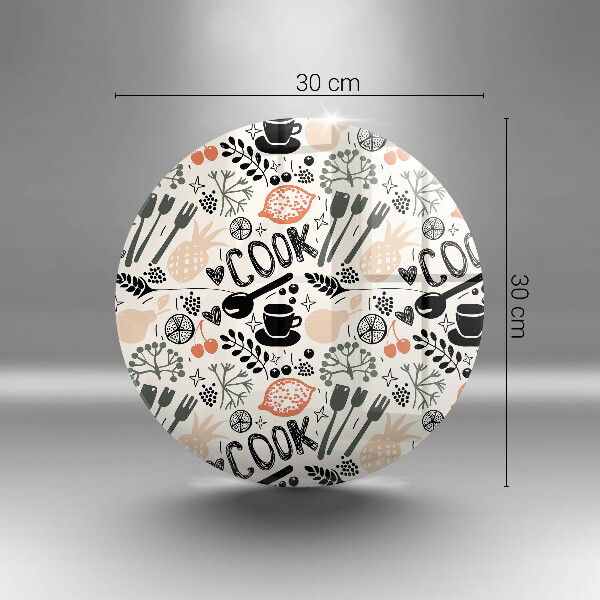 Deska kuchenna Rysunkowy motyw kuchenny