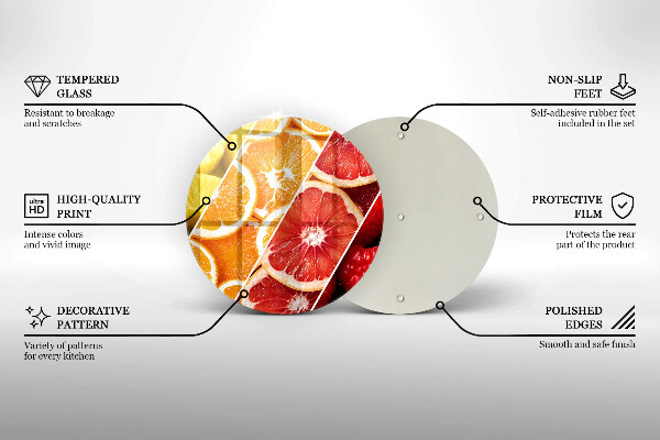 Deska kuchenna Kolorowe owoce