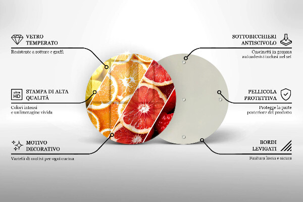 Deska kuchenna Kolorowe owoce