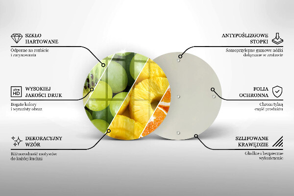 Deska kuchenna Kolorowe owoce