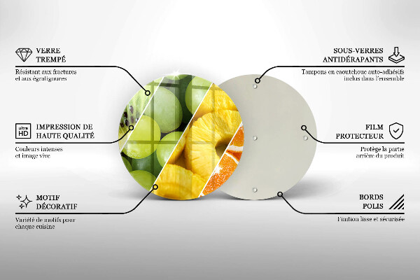 Deska kuchenna Kolorowe owoce