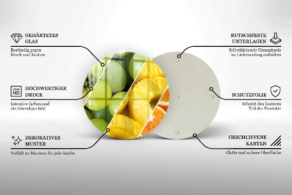 Deska kuchenna Kolorowe owoce