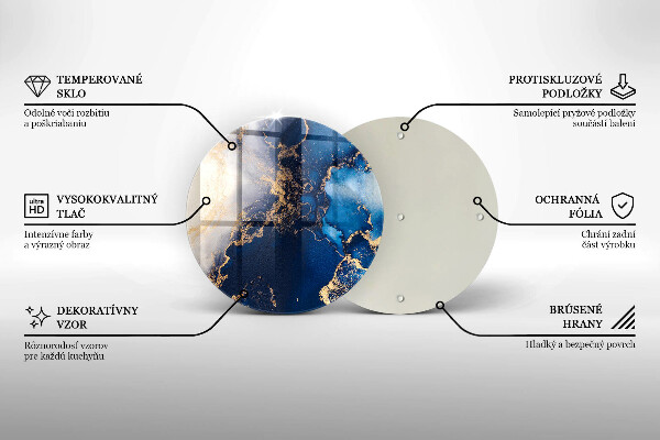 Deska kuchenna Eleganckie tło i złoto