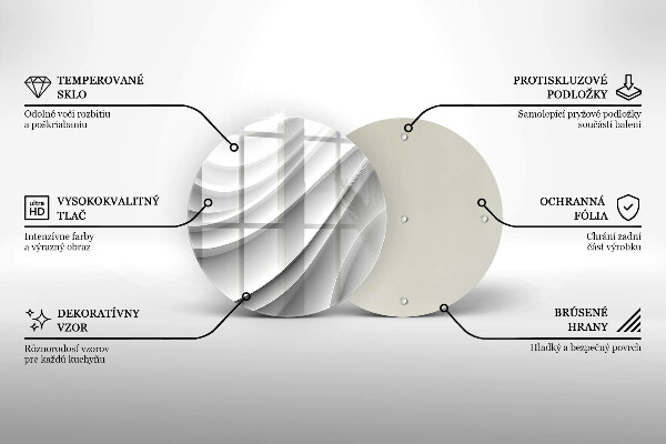 Deska kuchenna Linie geometryczne