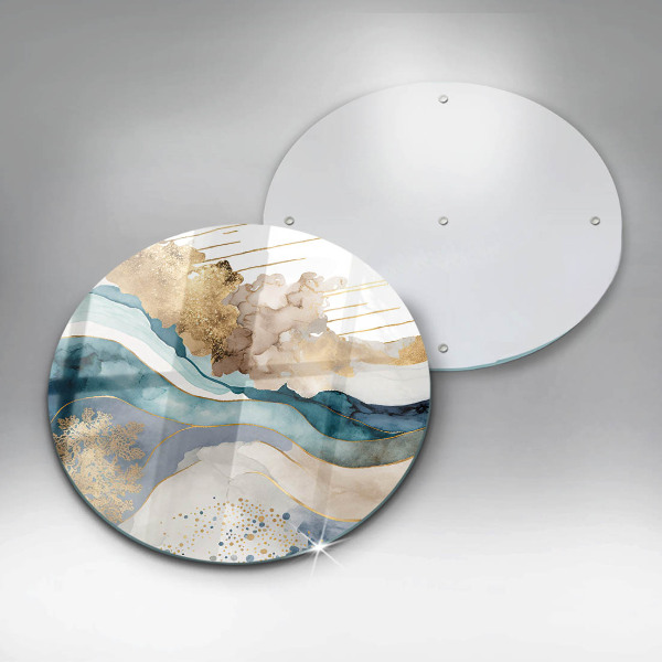 Deska kuchenna Kolorowy marmur