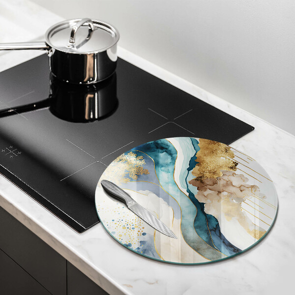 Deska kuchenna Kolorowy marmur