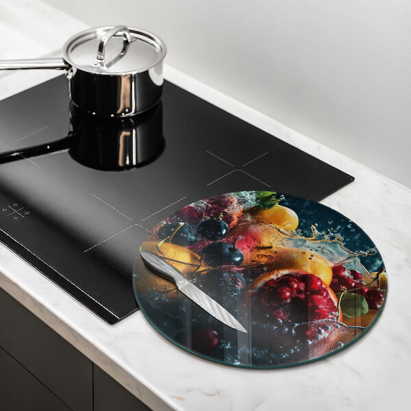 Deska kuchenna Owoce w wodzie