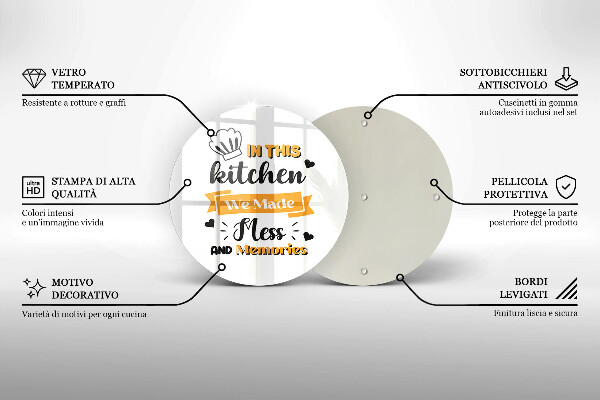 Deska kuchenna In this kitchen we made mess and memories