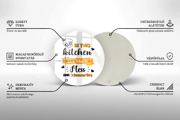 Deska kuchenna In this kitchen we made mess and memories