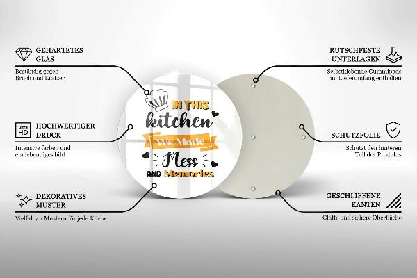 Deska kuchenna In this kitchen we made mess and memories