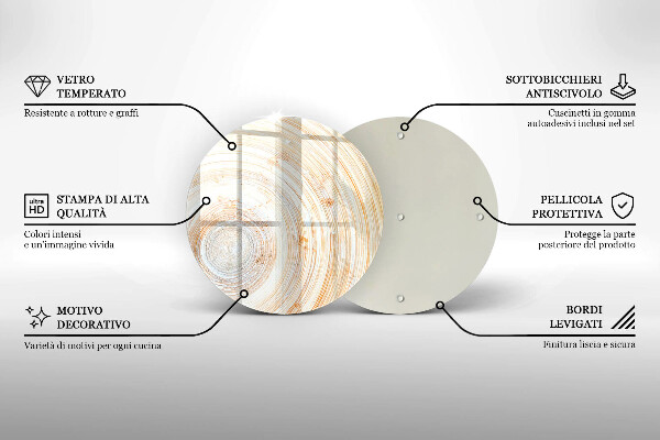 Deska kuchenna Tekstura drewna