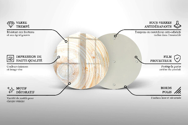 Deska kuchenna Tekstura drewna