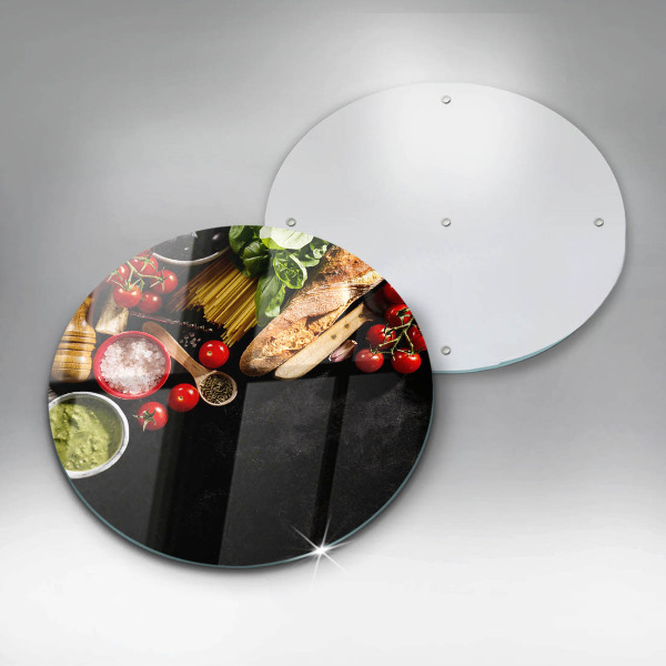 Deska kuchenna Włoskie składniki i przyprawy