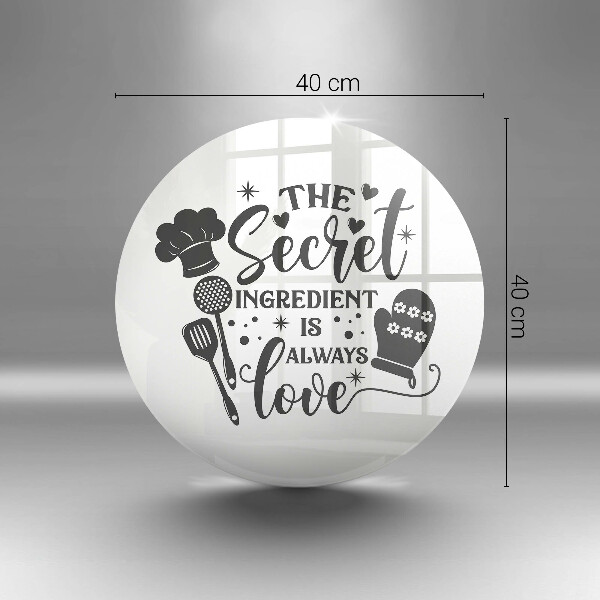 Deska kuchenna Napis, sentencja