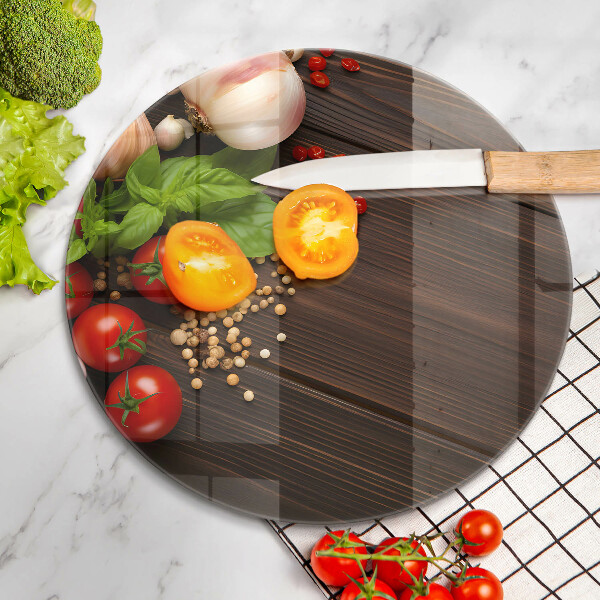 Deska kuchenna Warzywa na stole