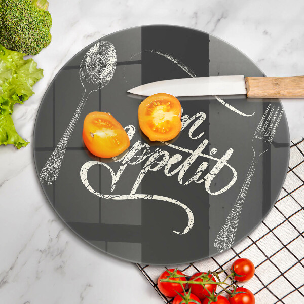 Deska kuchenna Napis Bon Appetit