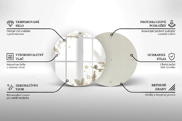 Deska kuchenna Zimowe dekoracje