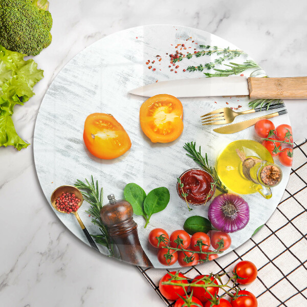 Deska kuchenna Warzywa i przyprawy