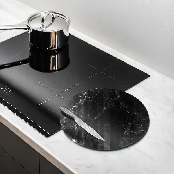 Deska kuchenna szklana Elegancki marmur