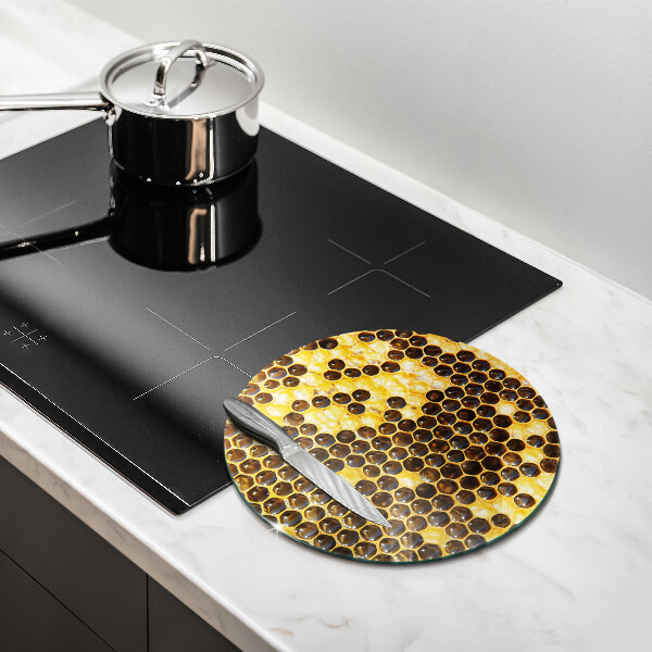 Szklana deska kuchenna Plaster miodu