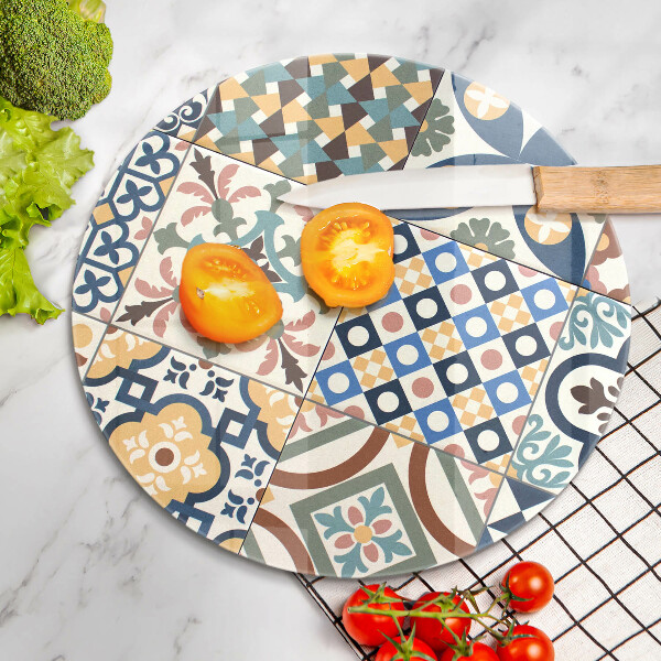 Deska kuchenna szklana Ozdobne płytki kafelki