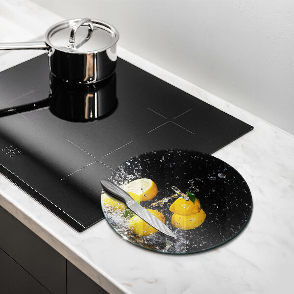 Deska kuchenna szklana Soczyste owoce cytryny