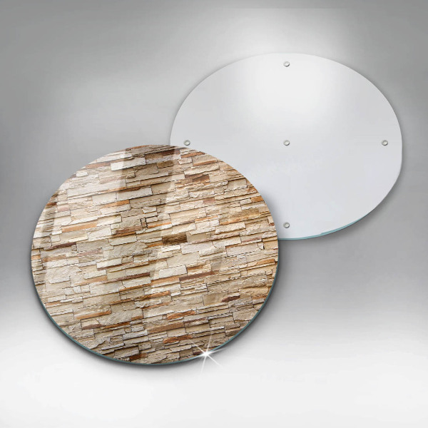 Deska kuchenna szklana Tekstura ozdobne kamienie